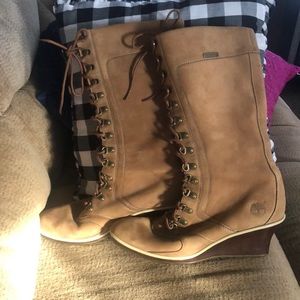 Timberland Genuine Leather Lace Up Boots 7B